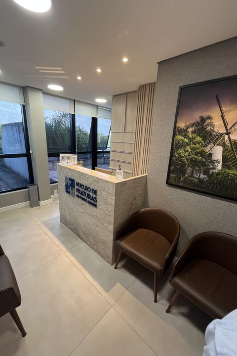 Recepção e sala de espera